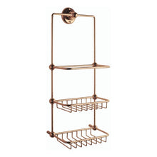 Load image into Gallery viewer, BC Designs Victrion Shower Tidy - 411x152mm CMA035CO Polished Copper
