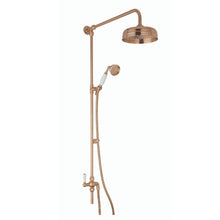 Load image into Gallery viewer, BC Designs Victrion Superbe Fixed Riser Kit with 8″ Fixed head CSB210BCO Brushed Copper
