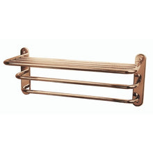 Load image into Gallery viewer, BC Designs Victrion Three Tier Towel Rack - 260x612mm CMA045CO Polished Copper
