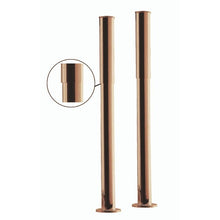 Load image into Gallery viewer, BC Designs Victrion Traditional Adjustable Shrouds - 660x40mm CTW910CO Polished Copper
