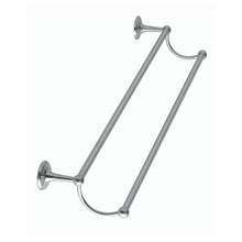Load image into Gallery viewer, BC Designs Victrion Double Towel Rail 170x660mm CMA025BC Brushed Chrome
