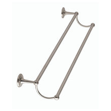 Load image into Gallery viewer, BC Designs Victrion Double Towel Rail 170x660mm CMA025BN Brushed Nickel
