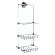 Load image into Gallery viewer, BC Designs Victrion Shower Tidy 411x152mm CMA035 Polished Chrome
