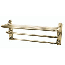Load image into Gallery viewer, BC Designs Victrion Three Tier Towel Rack 260x612mm CMA045G Polished Gold
