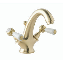 Load image into Gallery viewer, BC Designs Victrion Lever Mono Basin Mixer 1/4 Turn Ceramic Discs CTB115BG Brushed Gold
