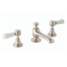 Load image into Gallery viewer, BC Designs Victrion Lever 3 Hole Basin Mixer 1/4 Turn Ceramic Disc CTB125BN Brushed Nickel
