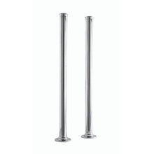 Load image into Gallery viewer, Arroll Fixed Traditional Freestanding Bath Legs, Pipe Shrouds - 650mm B-610
