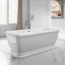 Load image into Gallery viewer, Charlotte Edwards Henley Acrylic Freestanding Double Ended Slipper Bath, Polished White - 1730x790mm CE11023 Vincent Alexander Baths
