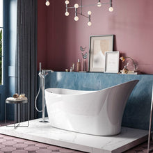 Load image into Gallery viewer, Charlotte Edwards Portobello Acrylic Freestanding Double Ended Slipper Bath, Painted Finish - 1590x680mm CE11012-PNT Vincent Alexander Baths
