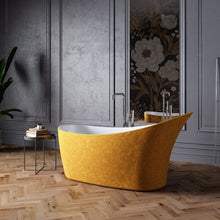 Load image into Gallery viewer, Charlotte Edwards Portobello Acrylic Freestanding Double Ended Slipper Bath, Sparkling Finish - 1590x680mm CE11012-S-GLD CE11012-S-SLV Vincent Alexander Baths
