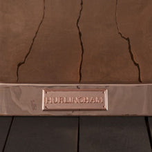 Load image into Gallery viewer, Hurlingham Copper Nickel Bateau Roll Top Boat Bath - 1670x720mm
