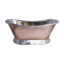 Load image into Gallery viewer, Coppersmith Creations Copper-Nickel Bateau Bath &amp; Basin Bundle - 1680x725mm
