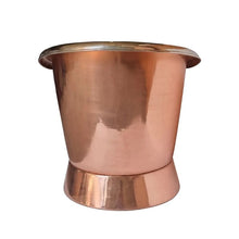 Load image into Gallery viewer, Coppersmith Creations Copper-Nickel Bateau Bath, Roll Top Copper-Nickel Bathtub - 1500x725mm
