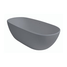 Load image into Gallery viewer, BC Designs Crea Cian Freestanding Double Ended Bath, ColourKast - 1665x780mm BAB076PG Powder Grey
