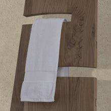 Load image into Gallery viewer, Hurlingham Curves Towel Plank Ladder, Acacia Wood TH818 Bathroom Accessory
