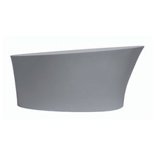 Load image into Gallery viewer, BC Designs Delicata Cian Freestanding Slipper Bath, ColourKast - 1520x715mm BAB020PG Powder Grey
