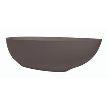 Load image into Gallery viewer, BC Designs Gio Cian Freestanding Double Ended Bath, ColourKast - 1645x935mm BAB062M Mushroom
