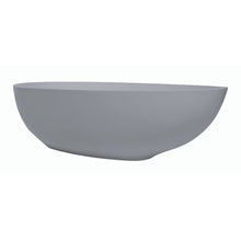 Load image into Gallery viewer, BC Designs Gio Cian Freestanding Double Ended Bath, ColourKast - 1645x935mm BAB062PG Powder Grey
