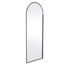 Load image into Gallery viewer, Hudson Reed Black Arched Shower Screen - 1950x800mm
