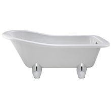 Load image into Gallery viewer, Hudson Reed Brockley Acrylic Freestanding Painted Roll Top Slipper Bath With Feet - 1690x730mm RL1690M1 RL1690C2 RL1690T
