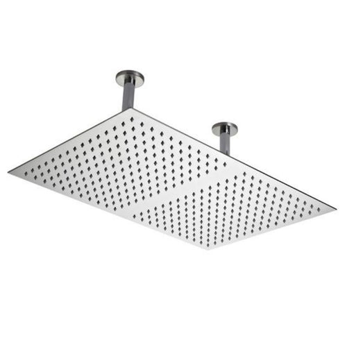 Hudson Reed Ceiling Mounted Fixed Shower Head, Rainfall Shower Head - 600x400mm
