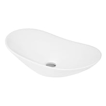 Load image into Gallery viewer, Hudson Reed Curved Vessel Countertop Ceramic Bathroom Basin - 615x155mm NBV159
