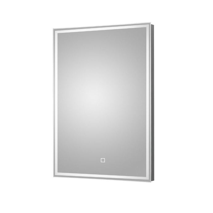 Hudson Reed Illuminated Bathroom Mirror, Surround LED Lights Strips - 500x700mm LQ502 Nuie