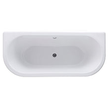Load image into Gallery viewer, Hudson Reed Kenton Acrylic Freestanding Roll Top Bath With Feet, Back To Wall Bath - 1690x745mm RE1701M1 RE1701C2 RE1701T
