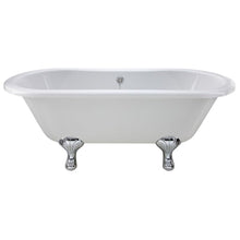 Load image into Gallery viewer, Hudson Reed Kingsbury Acrylic Freestanding Roll Top Bath With Feet - 1490x745mm  RL1501M1 RL1501T RL1501C2
