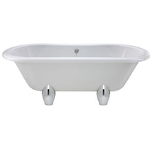 Load image into Gallery viewer, Hudson Reed Kingsbury Acrylic Freestanding Roll Top Bath With Feet - 1490x745mm  RL1501M1 RL1501T RL1501C2

