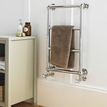Load image into Gallery viewer, Hudson Reed Old London Epsom Heated Towel Rail, Wall Mounted Towel Radiator - 748x498mm LDR005
