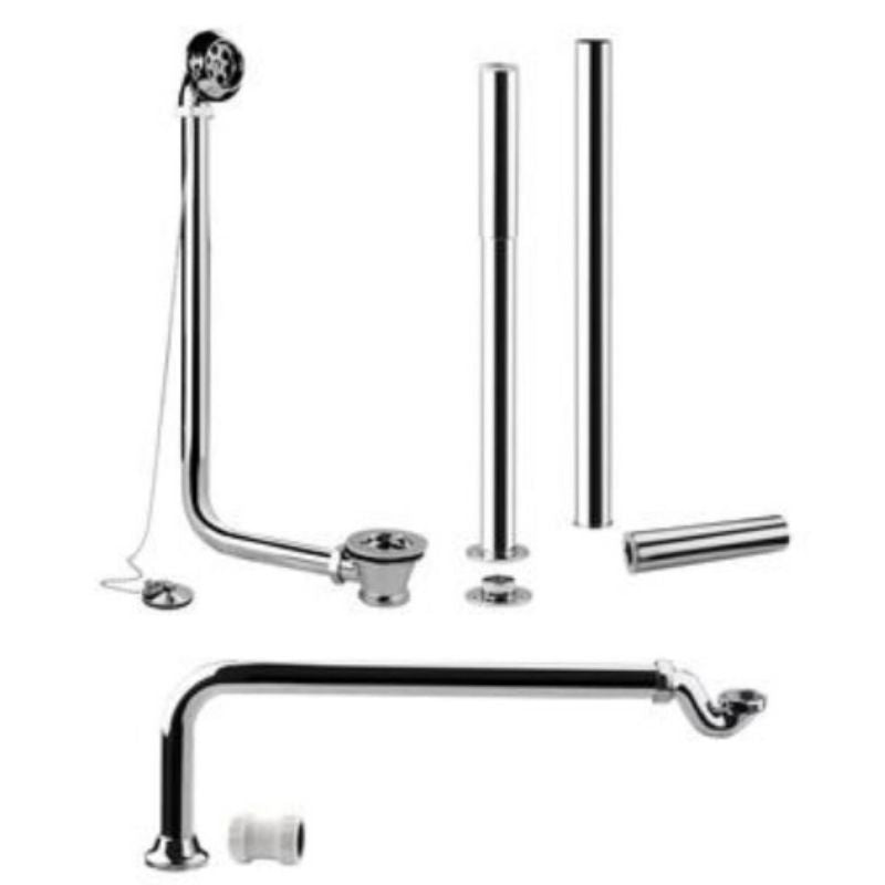 Hudson Reed Roll Top Bath Waste Kit Bundle - Plug & Chain Bath Waste K ...