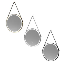 Load image into Gallery viewer, Hudson Reed Round Illuminated Mirror, 3 Finishes - 800x800mm
