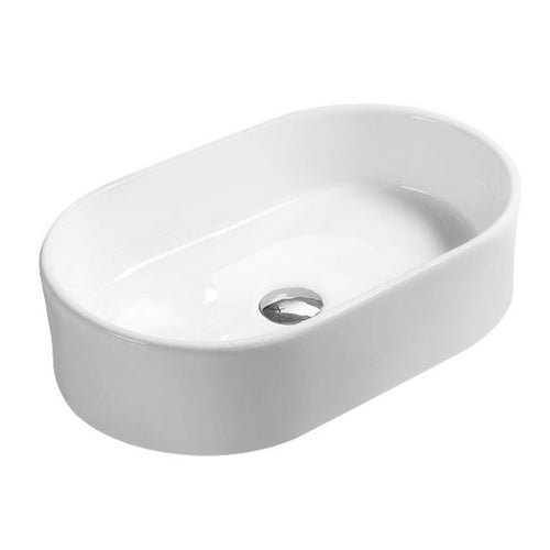 Hudson Reed Vessel Countertop Ceramic Bathroom Basin - 565x145mm NBV169