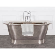 Load image into Gallery viewer, Hurlingham Allingham Nickel Roll Top Boat Bath - 1730x710mm  renaissanceathome
