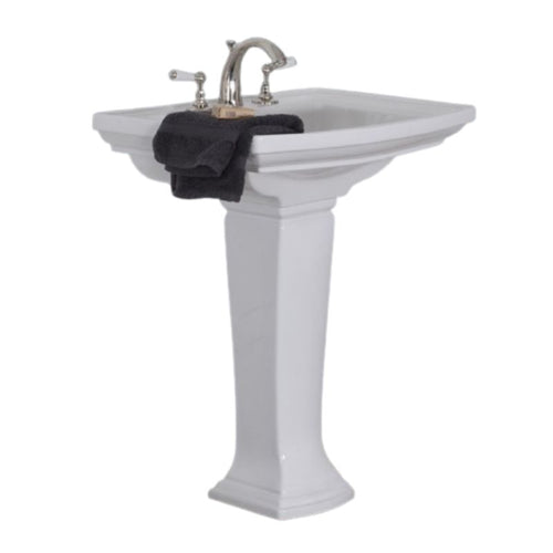 Hurlingham Chichester Ceramic Wash Basin, Large - 865x685mm HBC015 HBC013 Bathroom Sink & Stand