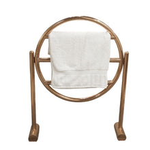 Load image into Gallery viewer, Hurlingham Circular Towel Hanger, Polished Copper Bathroom Accesroy SS140
