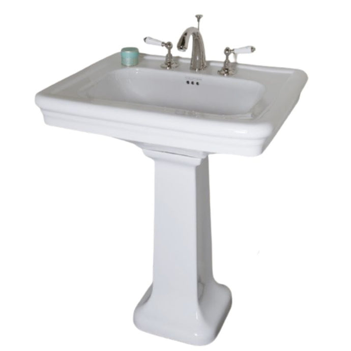 Hurlingham Hampton Ceramic Wash Basin - 845x700mm Bathroom Sink