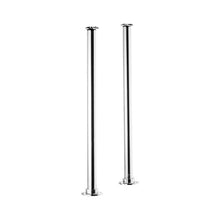 Load image into Gallery viewer, Hurlingham Traditional Stand Pipe Legs - 813x88mm Polished Chrome SWT036CH
