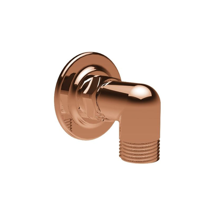 Hurlingham Wall Mounted Shower Elbow SWT007C Polished Copper