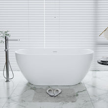 Load image into Gallery viewer, Indulgent Bathing Bay Freestanding Bath, Double Ended Oval Painted Bathtub - 1500x780mm
