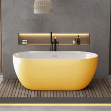 Load image into Gallery viewer, Indulgent Bathing Maple Freestanding Bath, Double Ended Painted Bathtub - 1700x750mm
