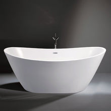Load image into Gallery viewer, Indulgent Bathing Olive Freestanding Bath, Double Ended Painted Bathtub - 1700x800mm WS208
