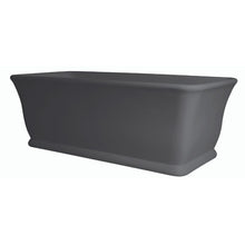 Load image into Gallery viewer, BC Designs Magnus Cian Freestanding Roll Top Bath, ColourKast - 1680x750mm BAB025GM Gunmetal
