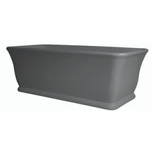 Load image into Gallery viewer, BC Designs Magnus Cian Freestanding Roll Top Bath, ColourKast - 1680x750mm BAB025IG Industrial Grey
