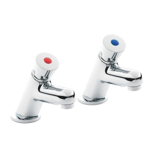 Nuie Commercial Basin Taps, Non Concussive Mono Basin Taps