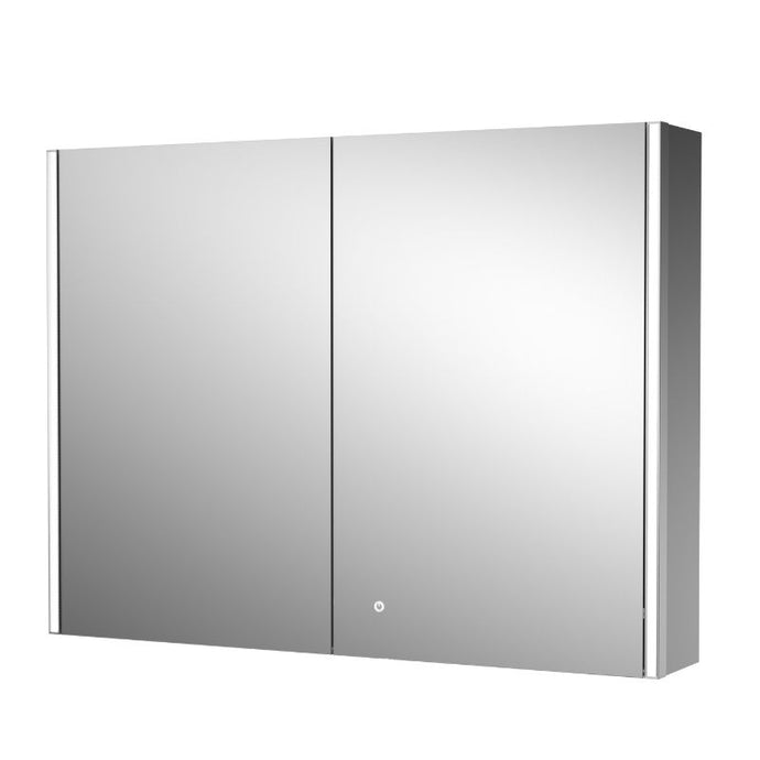 Nuie Double Door Illuminated Mirror Cabinet - 600x800mm LQ094