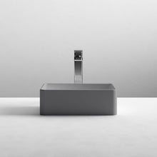 Load image into Gallery viewer, Nuie Rectangular Countertop Ceramic Bathroom Basin - 365x235mm, Matt Grey
