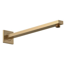 Load image into Gallery viewer, Nuie Rectangular Shower Arm, Brushed Brass
