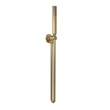 Load image into Gallery viewer, Nuie Round Hand Shower Kit, Brushed Brass
